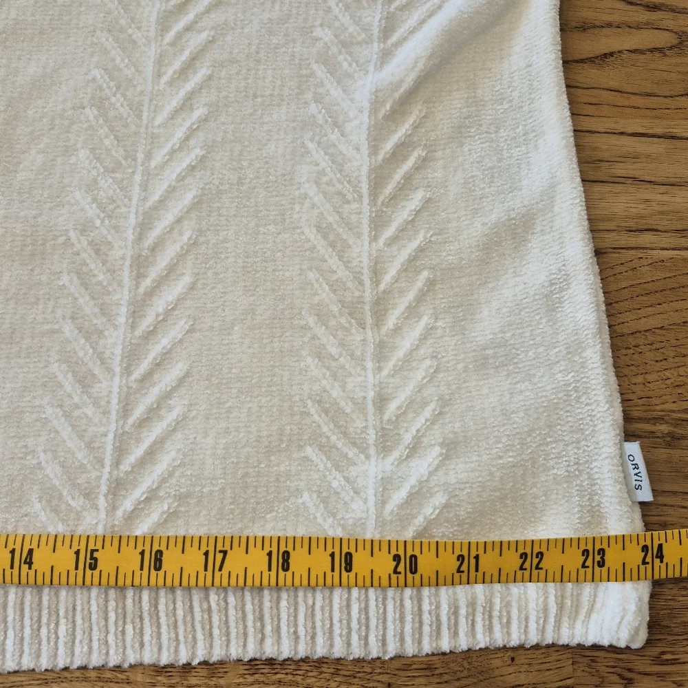 Orvis Cream Chenille Sweater - Picture 7 of 8